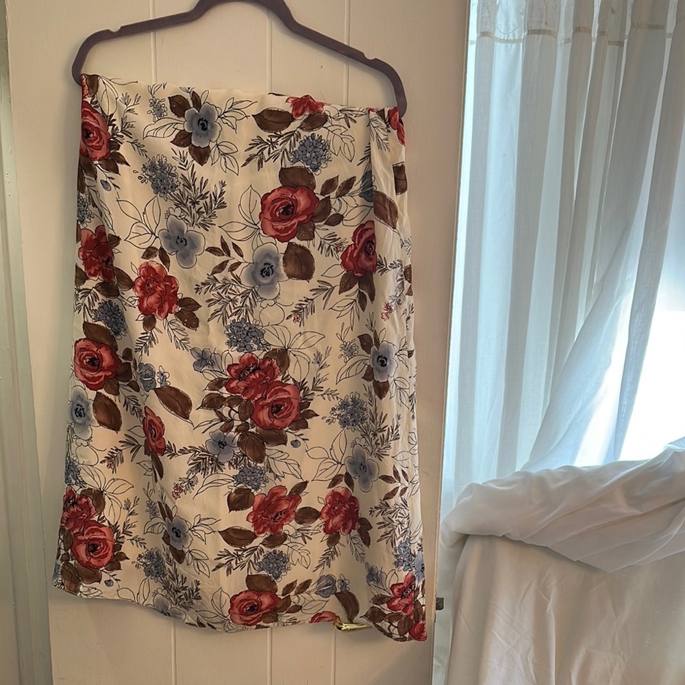 Floral Print Women's Skirt